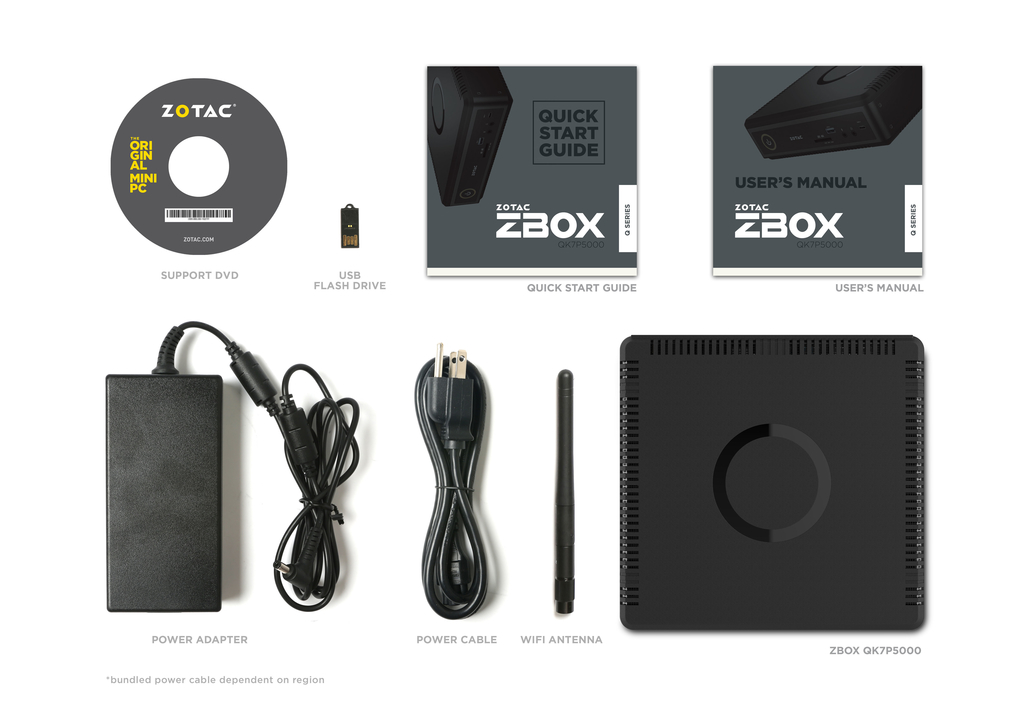 ZBOX QK7P5000 (Barebone) | ZOTAC