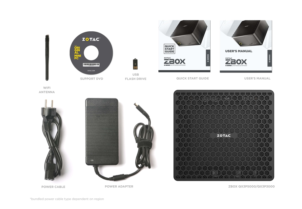 Zbox Qx3p3000 Barebone Zotac