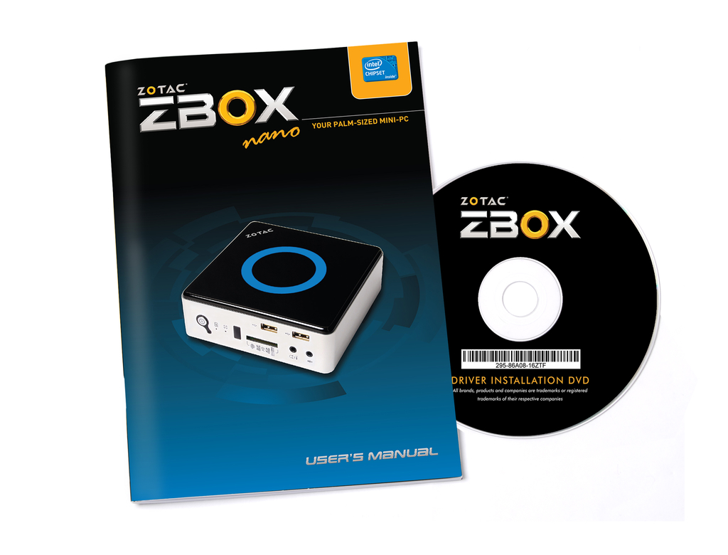Renewed ZOTAC ZBOX Nano Intel up to 3.1 GHz Dual Core Barebone ZBOXNANO-ID65-U