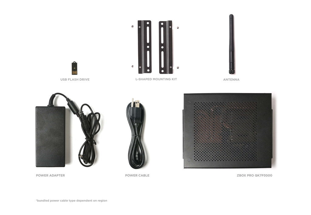 Zbox Pro Qk7p3000 Barebone Zotac
