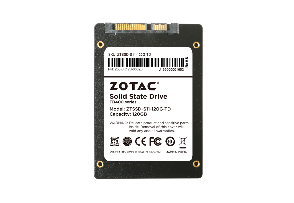 ZOTAC 120GB TD400 SSD