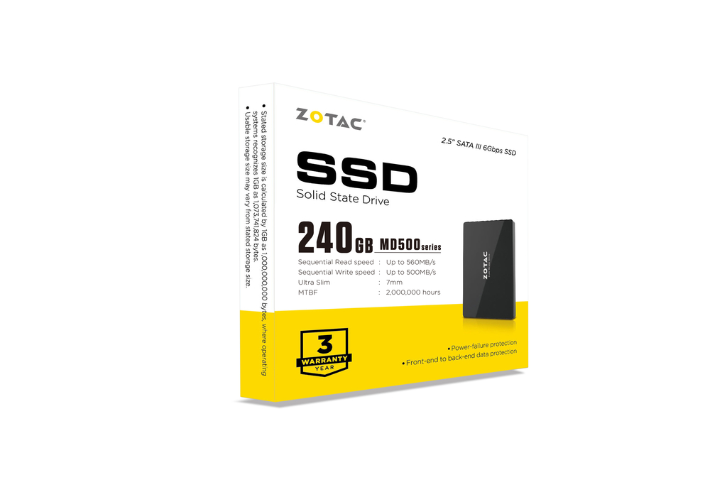 ZOTAC 240GB MD500 SSD