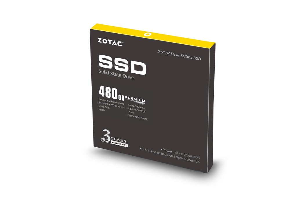 ZOTAC 프리미엄 480GB SSD