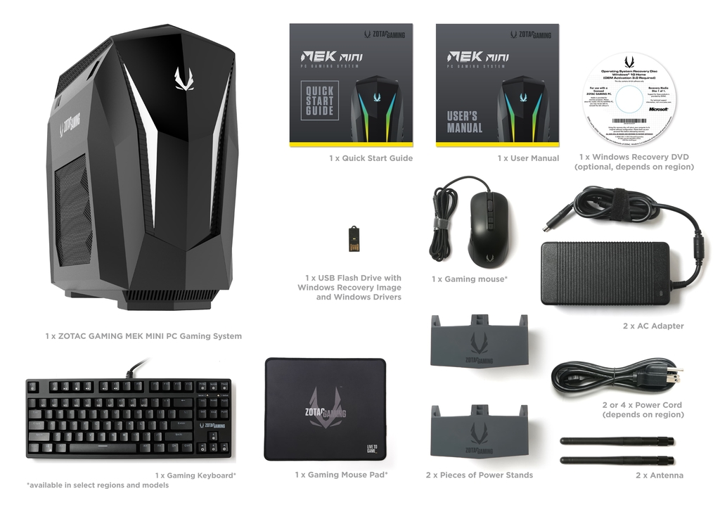 MEK MINI with Intel Core i7 and GeForce RTX 2070 SUPER Bundled