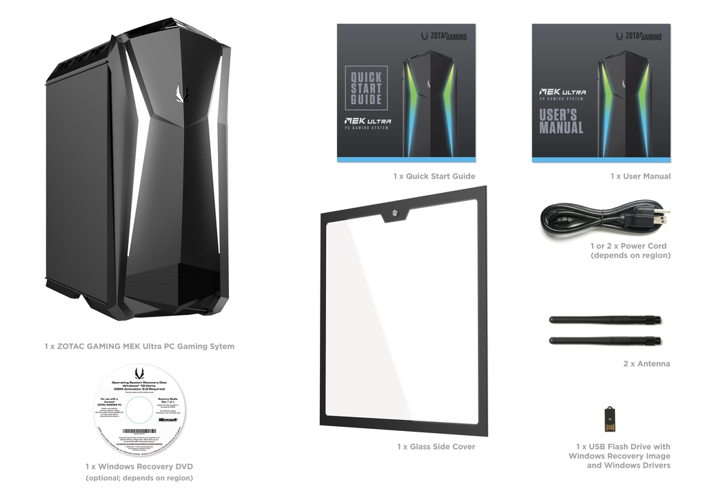 MEK ULTRA w 9th Gen Intel Core i9 and GeForce RTX 2080 Ti ZOTAC