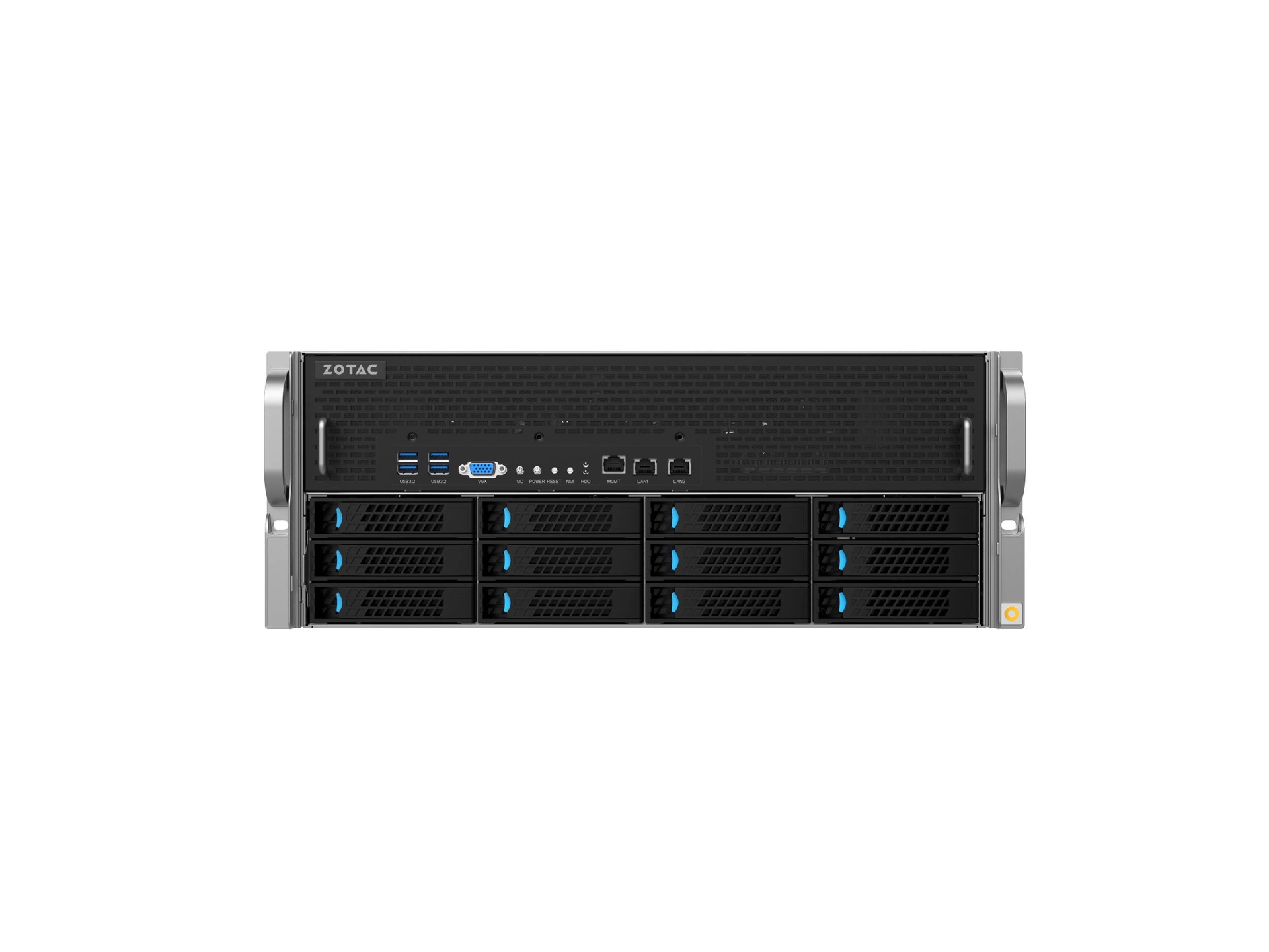 ZOTAC 4U Dual Intel CPU Rack Mount GPU Server (barebone) - ZRS-3220M4