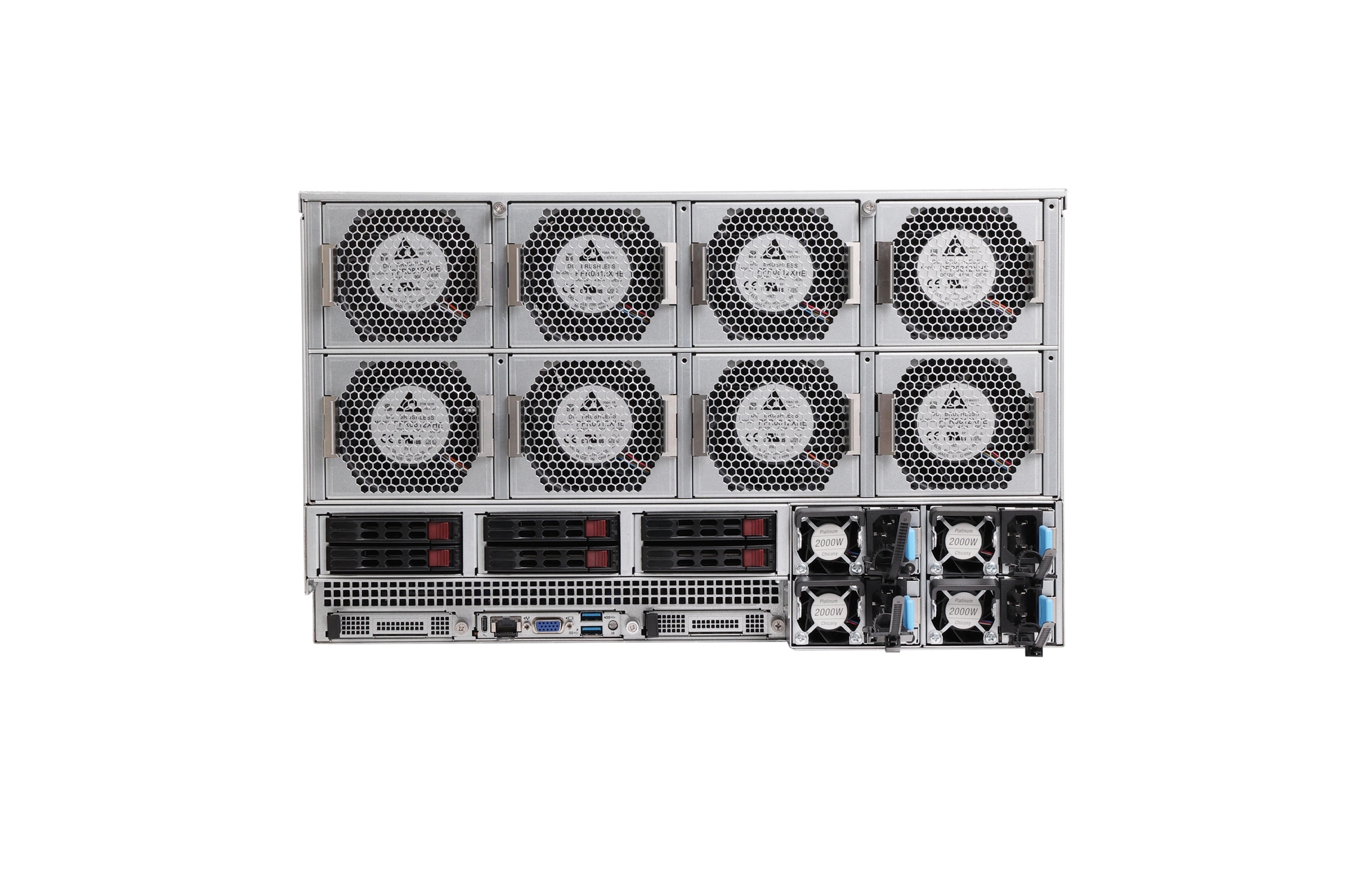 ZOTAC 6U Dual Intel CPU Rack Mount GPU Server (barebone) - ZRS-326V2