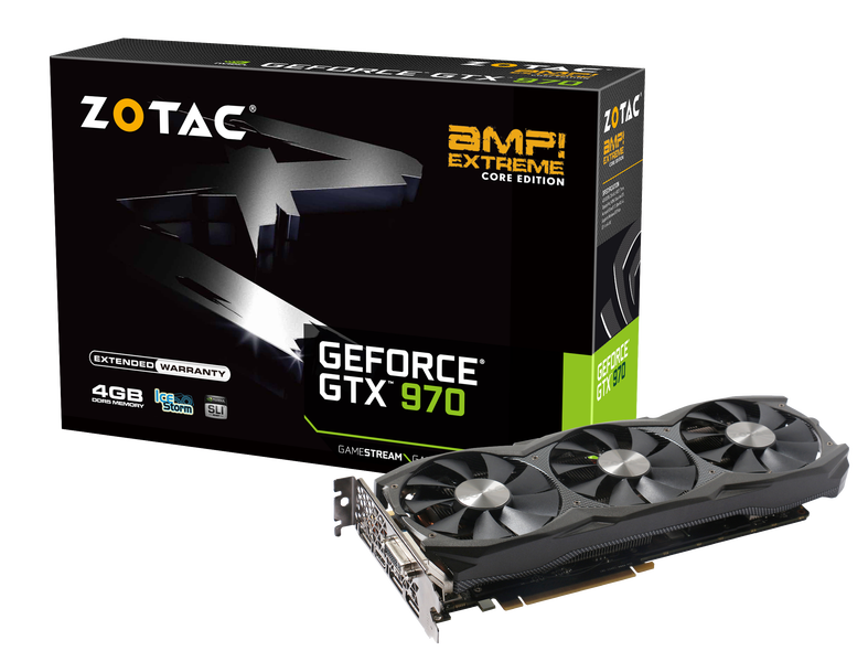GeForce GTX 970 AMP Extreme Core ZOTAC