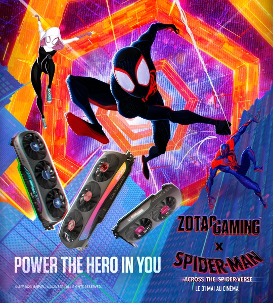 ZOTAC GAMING x SPIDER-MAN: ACROSS THE SPIDERVERSE