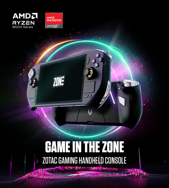 ZOTAC GAMING ZONE ハンドヘルドゲーミングPC、登場
