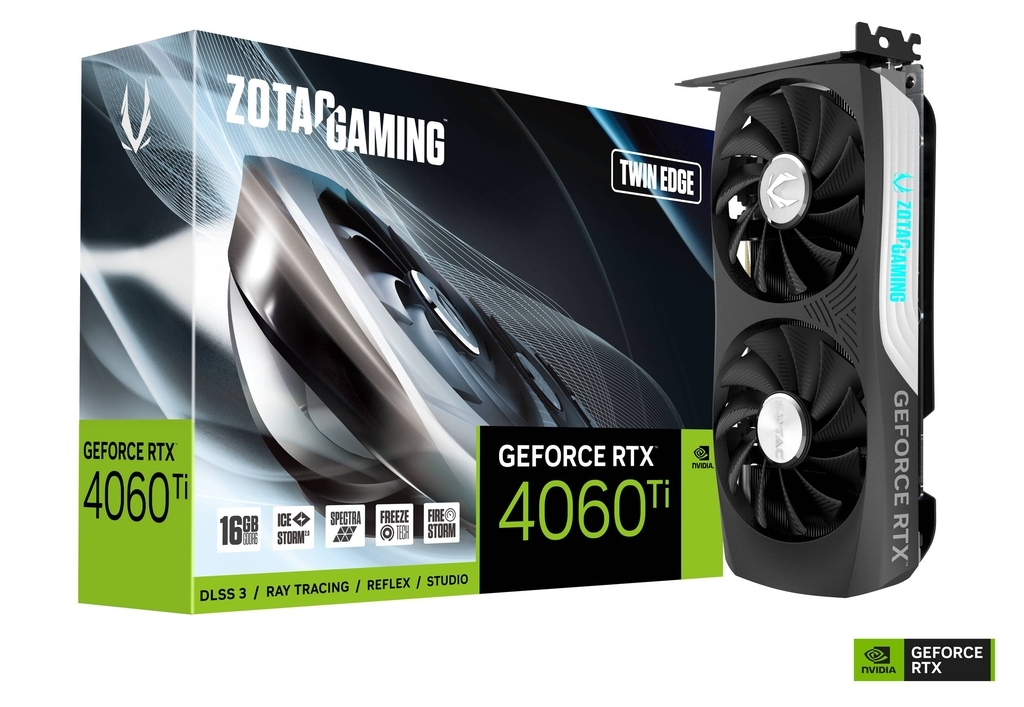 ZOTAC GAMING GeForce RTX 4060 Ti 16GB Twin Edge | ZOTAC