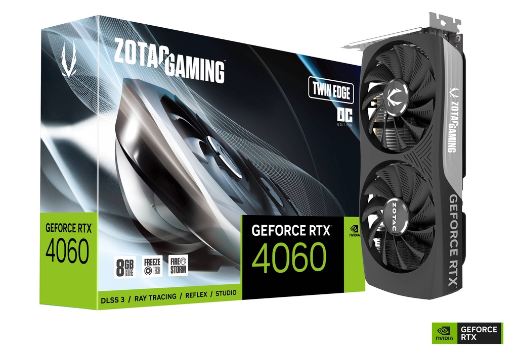 ZOTAC GAMING GeForce RTX 4060 8GB Twin Edge OC | ZOTAC