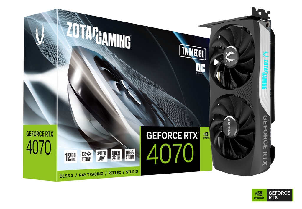 ZOTAC GAMING GeForce RTX 4070 Twin Edge OC | ZOTAC
