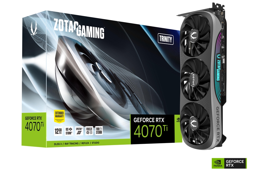 ZOTAC GAMING GeForce RTX 4070 Ti Trinity