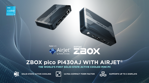 ZOTAC Launches Mini PC with Revolutionary Cooling Solution, ARM-Based NVIDIA Jetson Embedded Platforms