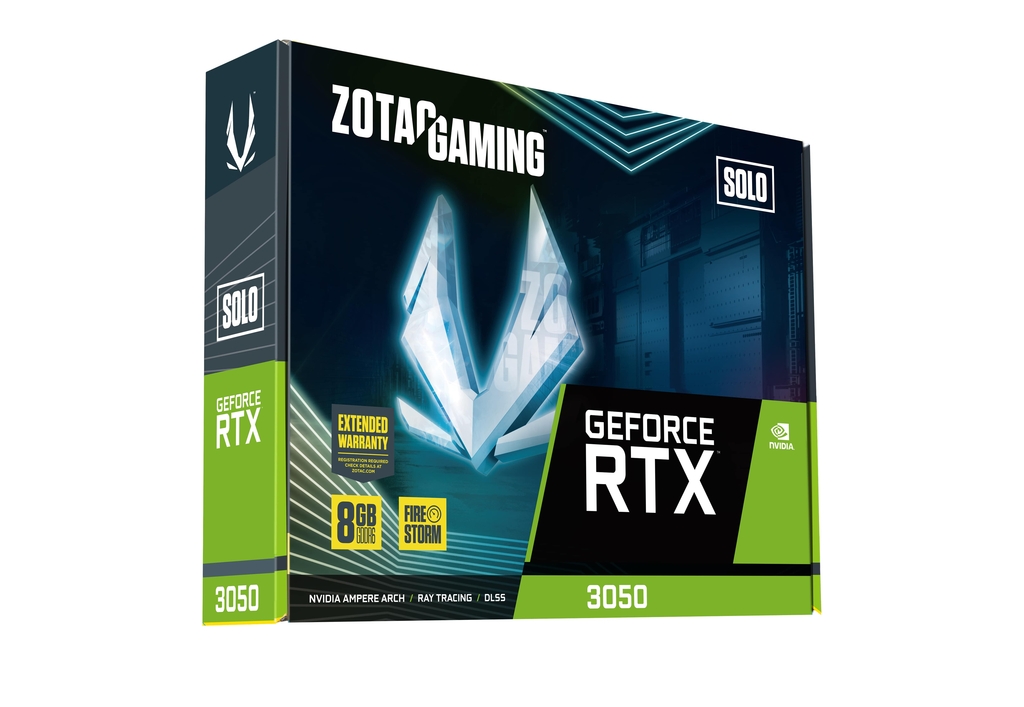 ZOTAC GAMING GeForce RTX 3050 Solo