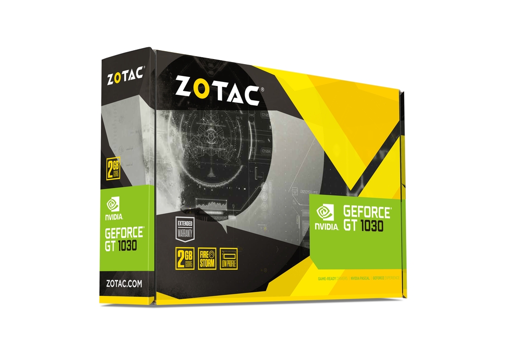 ZOTAC GeForce® GT 1030 2GB GDDR5 HDMI/DVI Low Profile