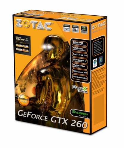 GTX 260: ZOTAC - It's time to play!