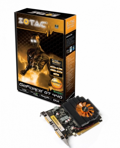 ZOTAC GeForce GT 440 1GB Synergy Edition ZOTAC It s time to play