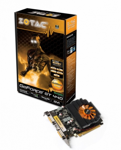 ZOTAC GeForce GT 440 2GB Synergy Edition ZOTAC It s time to play