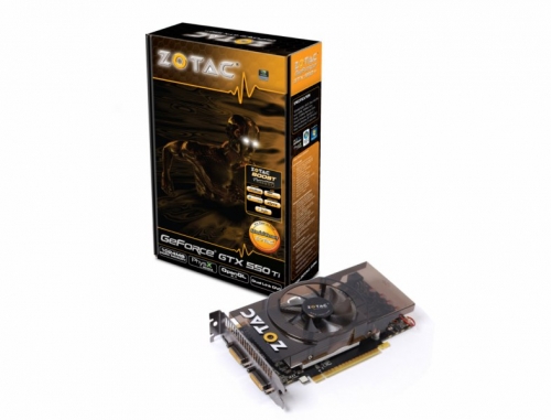 ZOTAC GeForce GTX 550 Ti ZOTAC It s time to play