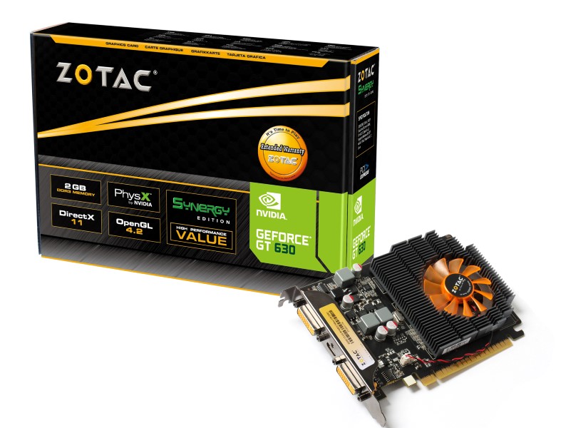 ZOTAC GeForce GT 630 Synergy Edition ZOTAC It s time to play
