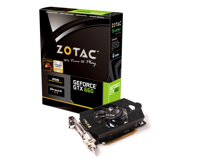 ZOTAC GeForce GTX 660 Synergy Edition ZOTAC It s time to play