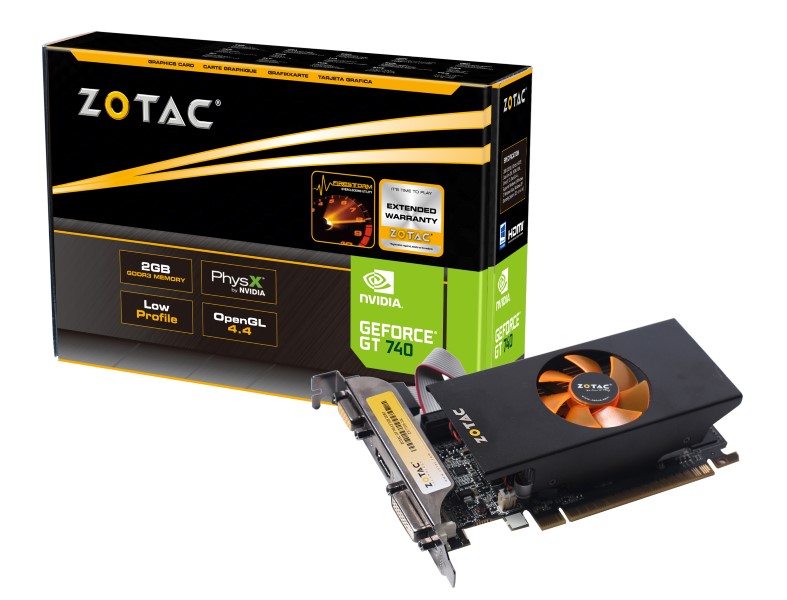 ZOTAC GeForce GT 740 DDR3 LP ZOTAC It s time to play