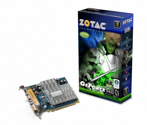 8400 GS ZOTAC It s time to play