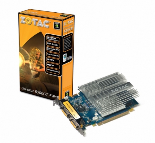 ZOTAC GeForce 9500 GT ZONE Edition ZOTAC It s time to play