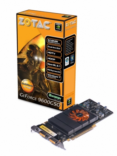 ZOTAC GeForce 9600 GSO Synergy Edition 512MB ZOTAC It s time to