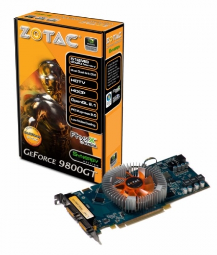 9800 GT: ZOTAC - It's time to play!