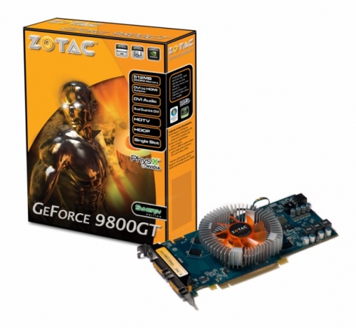 ZOTAC GeForce 9800 GT Synergy Edition ZOTAC It s time to play