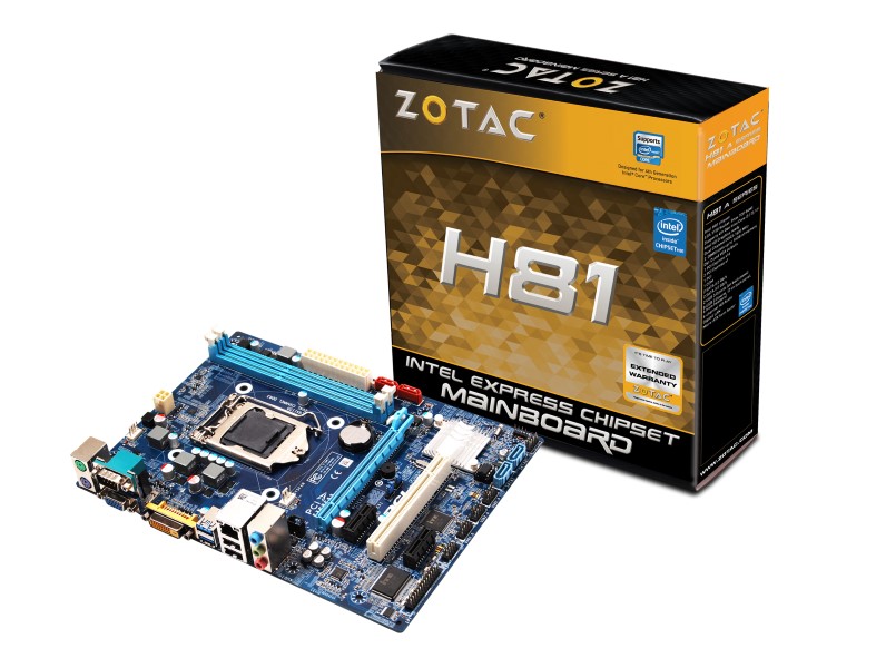 ZOTAC H81 ZOTAC It s time to play