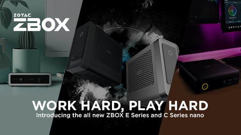 ZOTAC Unveils All-New ZBOX E Series and C Series Mini PC Lineup