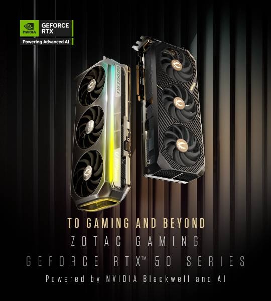 ZOTAC GAMING GEFORCE RTX 50 SERIES
