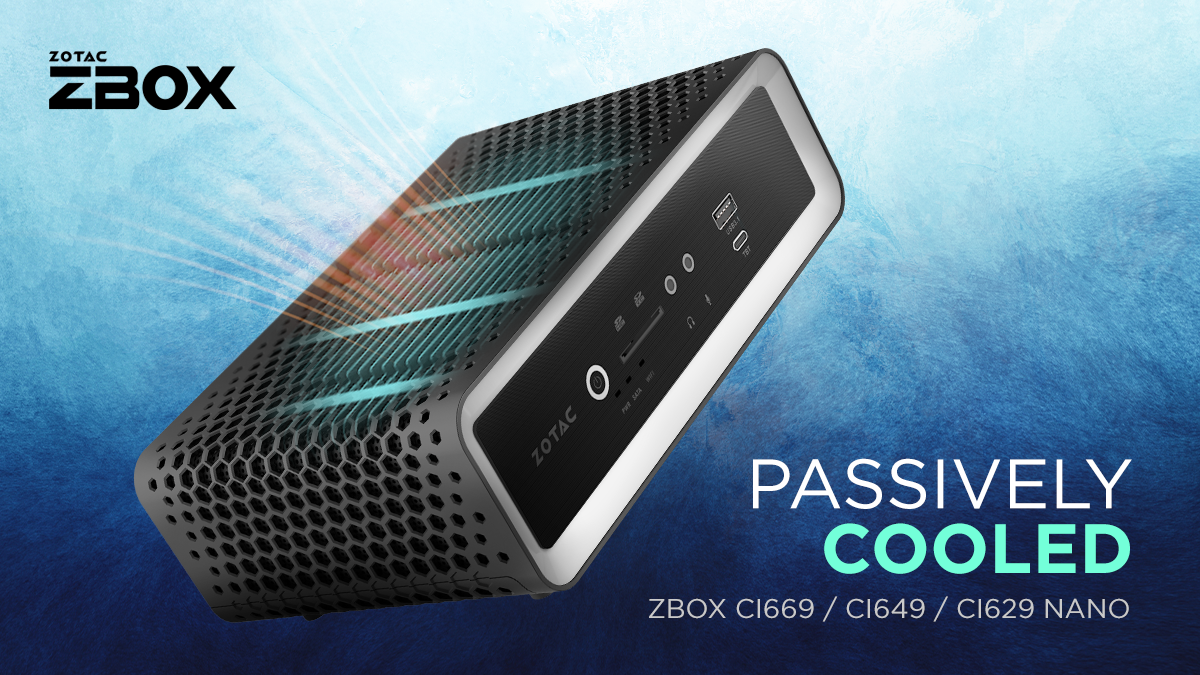 ZOTAC Unveils ZBOX Q Series Mini PC - World's Tiniest Workstation