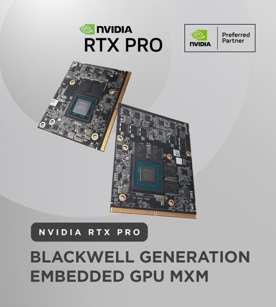 Blackwell Generation Embedded GPU MXM