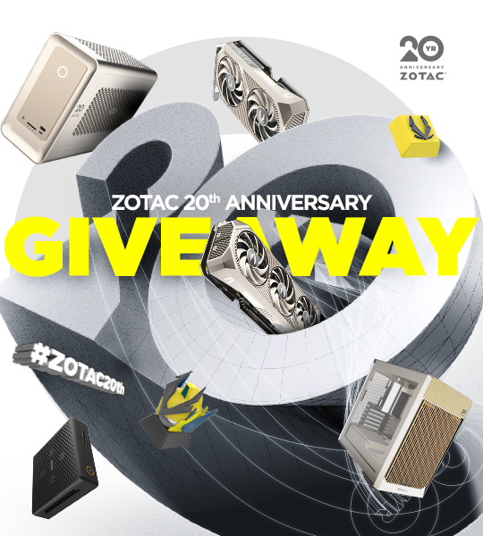 20TH ANNIVERSARY GIVEAWAY — STARTS 4TH MAY!