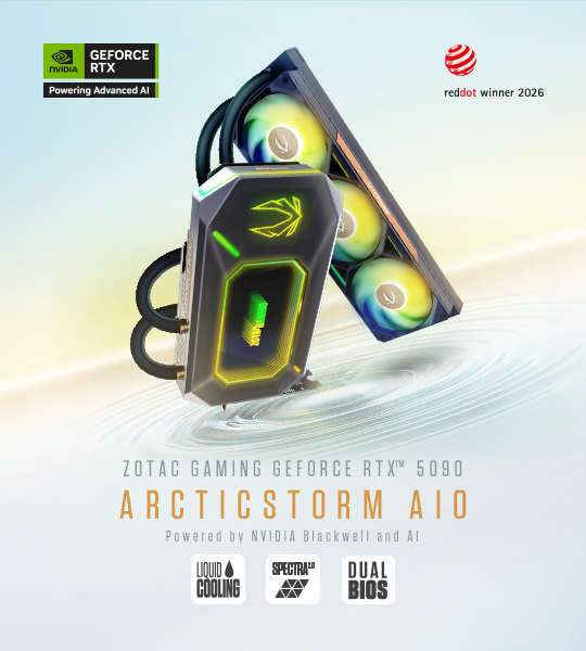 ZOTAC GAMING GEFORCE RTX 5090 ARCTICSTORM AIO