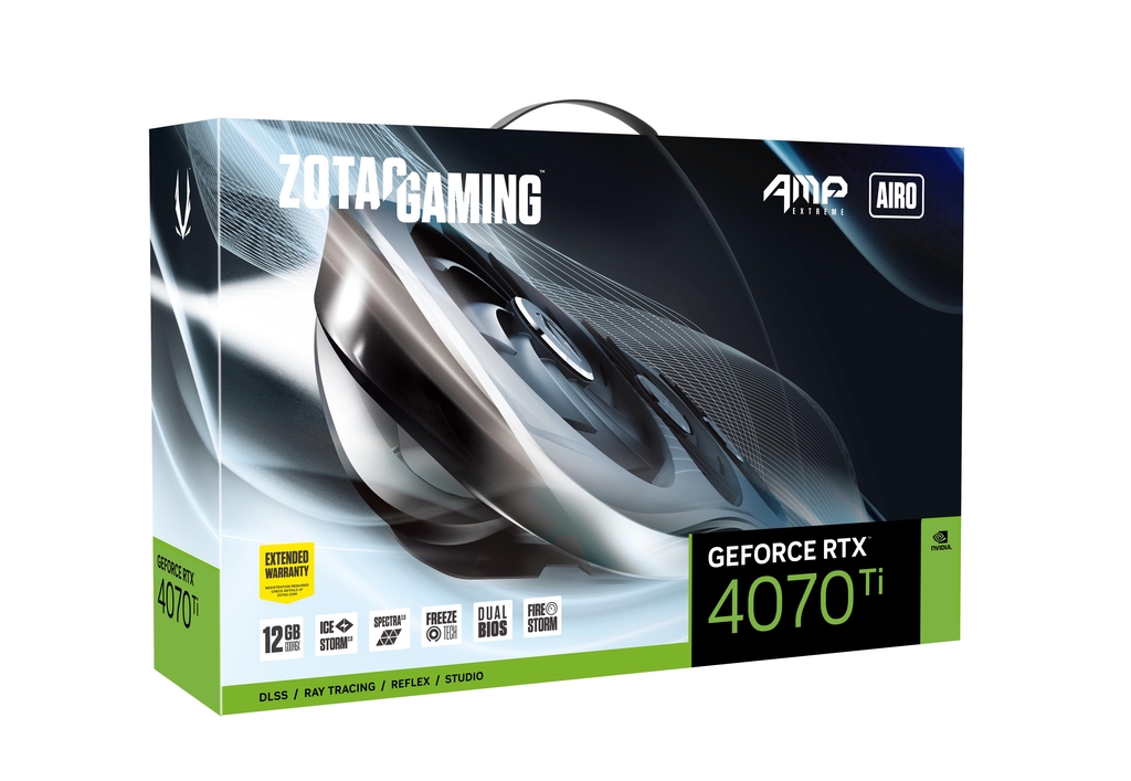 ZOTAC GAMING GeForce RTX 4070 Ti AMP Extreme AIRO