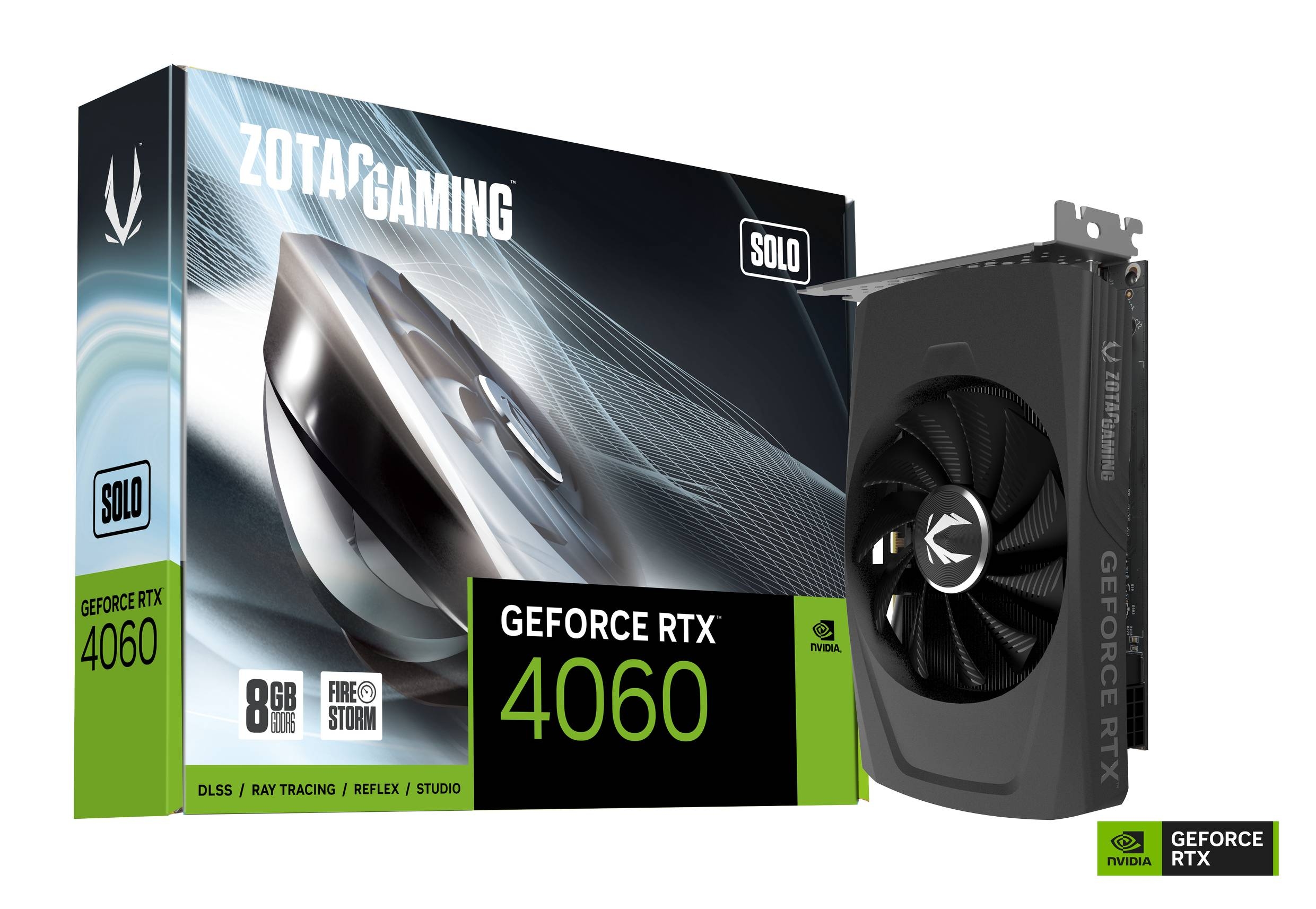 ZOTAC GAMING GeForce RTX 4060 8GB SOLO | ZOTAC