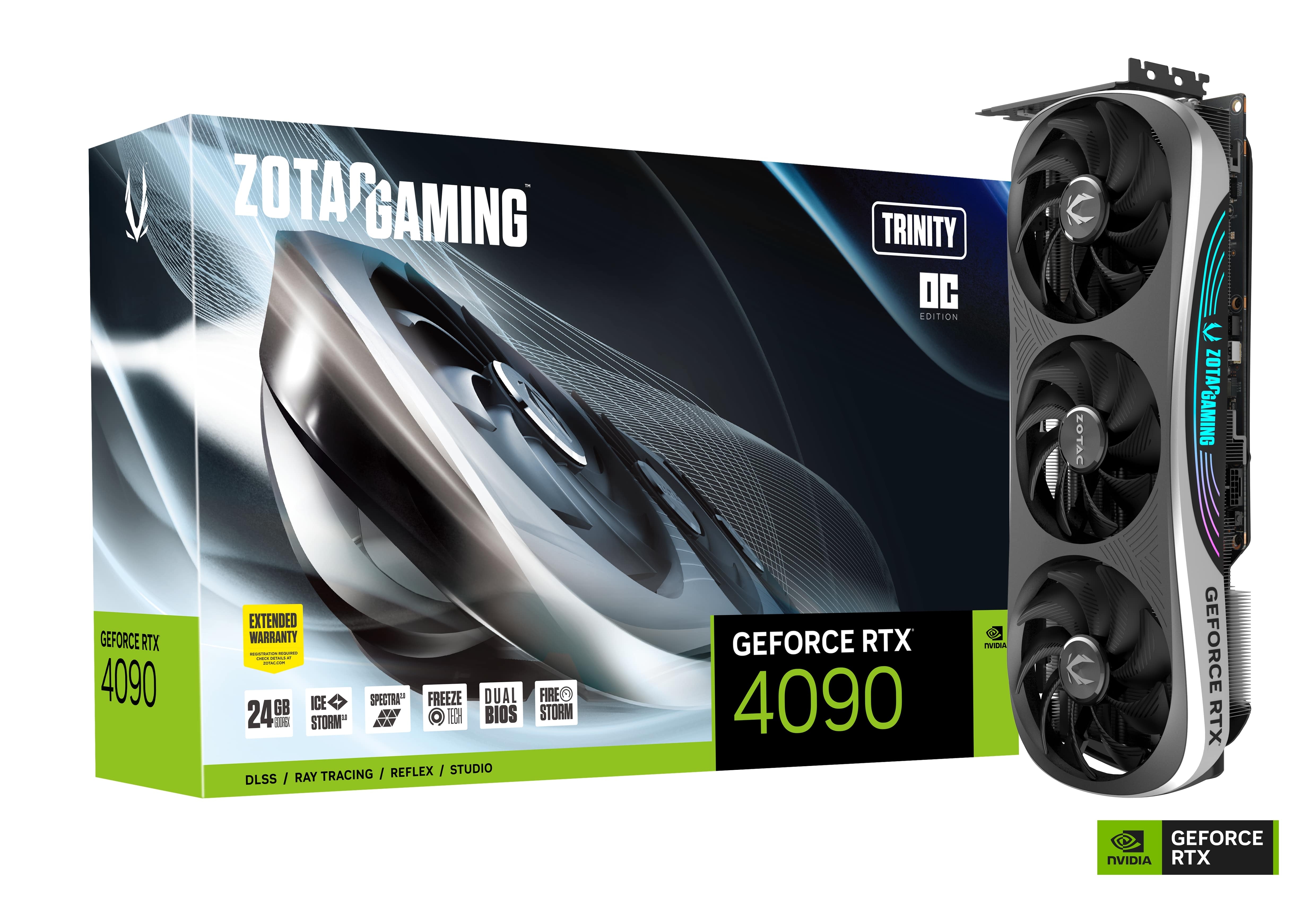 ZOTAC GAMING GeForce RTX 4090 Trinity OC | ZOTAC