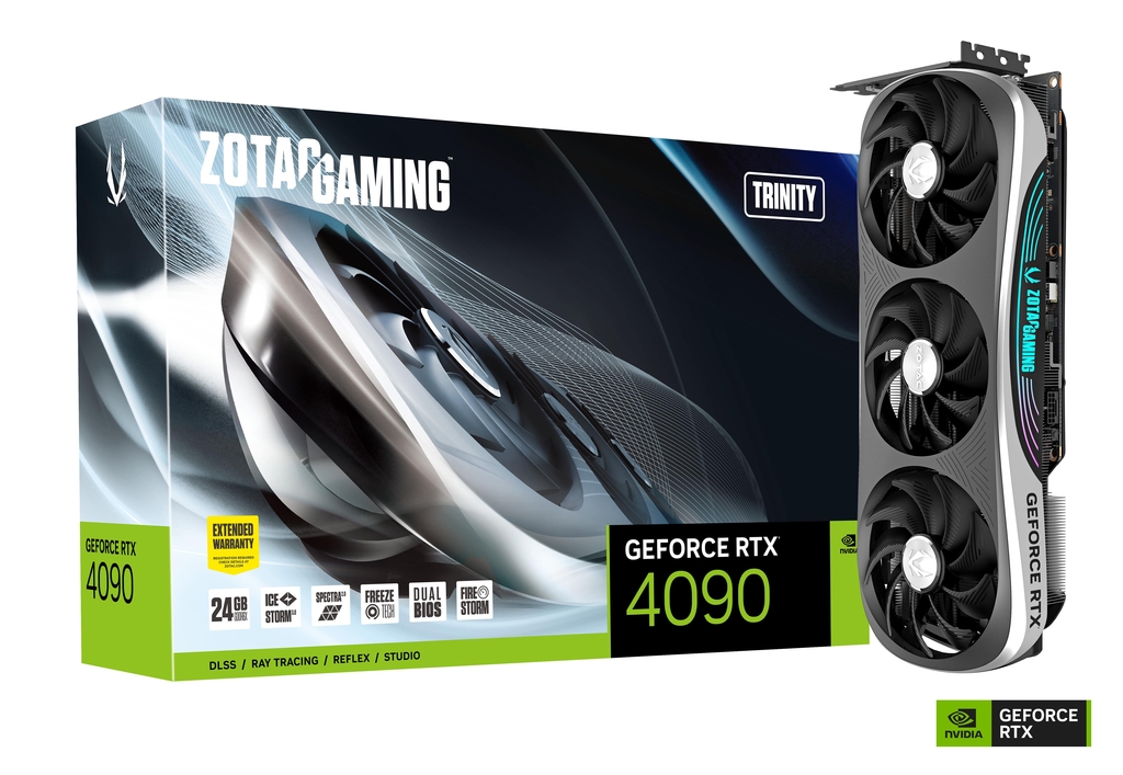 ZOTAC GAMING GeForce RTX 4090 Trinity | ZOTAC