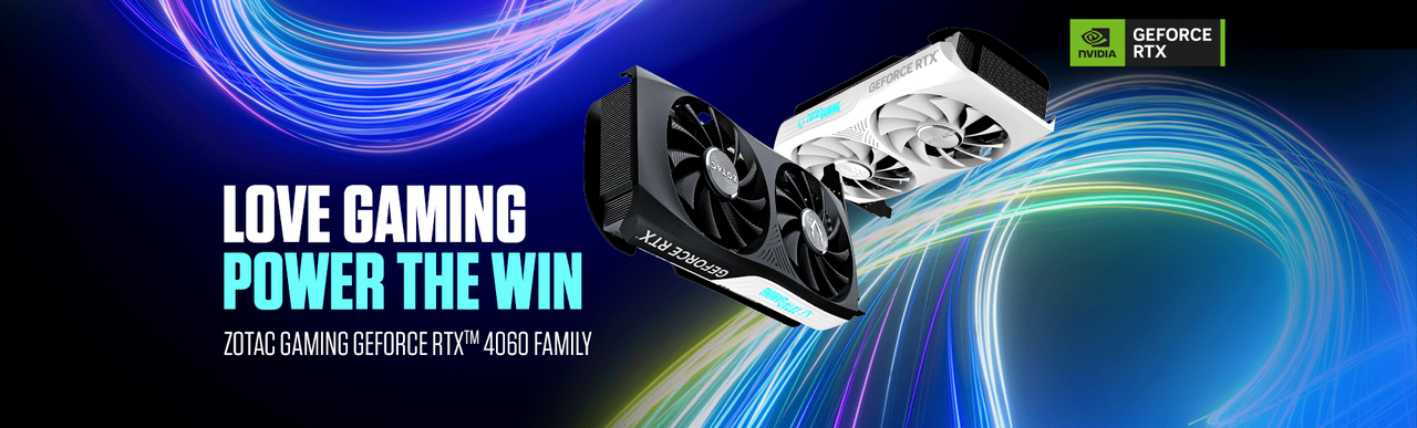 ZOTAC GAMING ANNOUNCES THE NVIDIA® GEFORCE RTX™ 4060 FAMILY