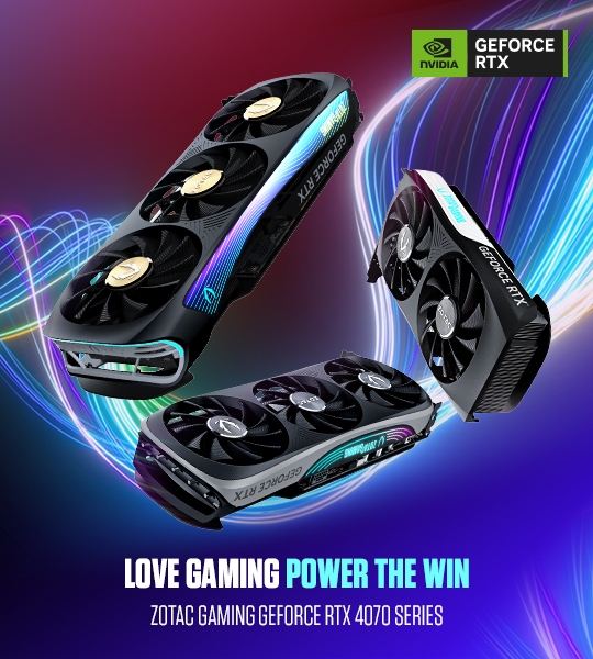 ZOTAC GAMING GeForce RTX 4070 Series